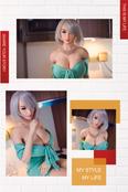 148cm Sex Dolls Realistic Solid Silicone Metal Skeleton Full Adult Tpe Sex Dolls For Men from automatic woman